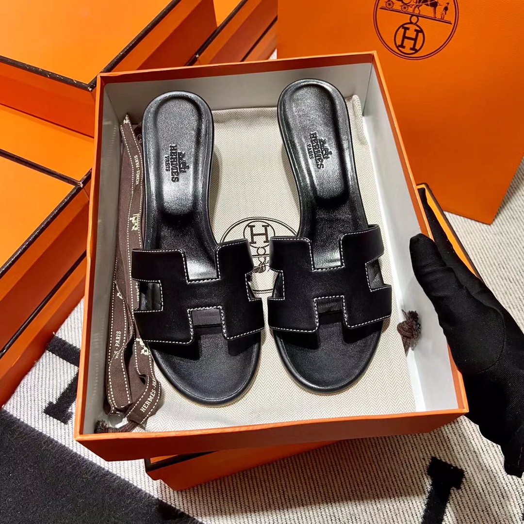 에르메스 올수공 오아시스 슬리퍼 샌들 스위프트 17